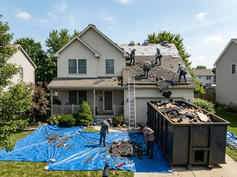 roof-replacement-debris-remova-004 — frequently asked questions, Cheapest Dumpster Rentals in Elk Grove, CA